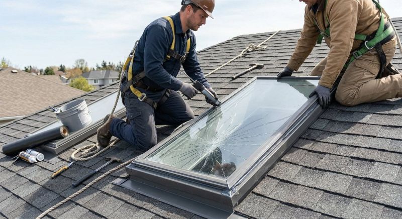 Skylight Glass Repair in Beaumont, TX