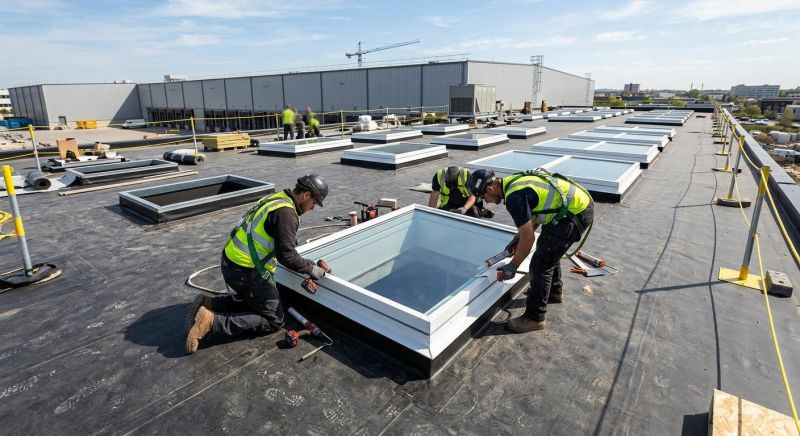 Commercial Skylight Renovation in Seattle, WA