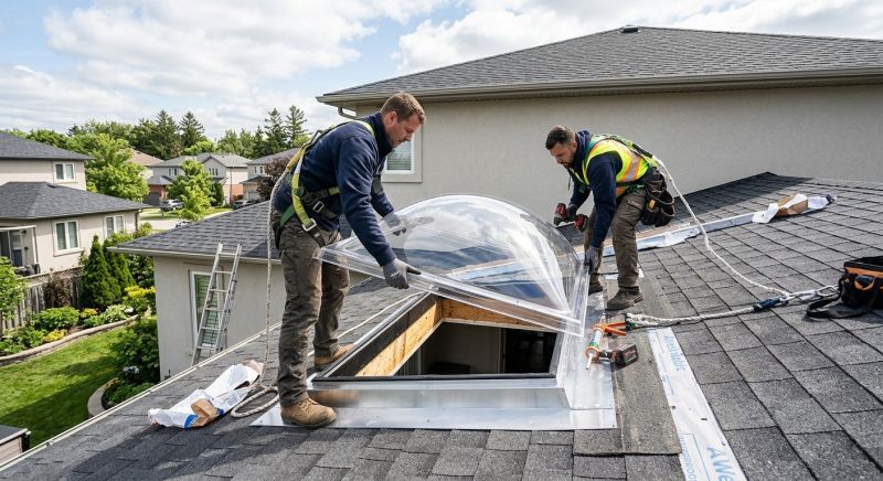 Dome Skylight Replacement in Marin County, CA