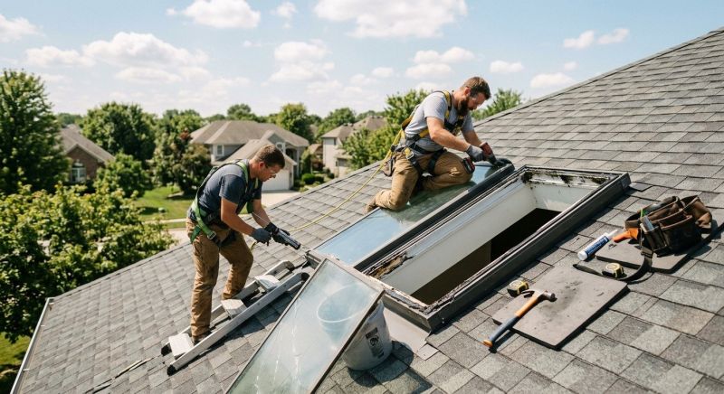 Skylight Glass Repair in Renton, WA
